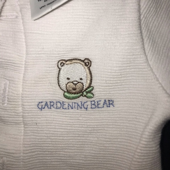 McBaby gardening bear white jacket - Picture 4 of 6